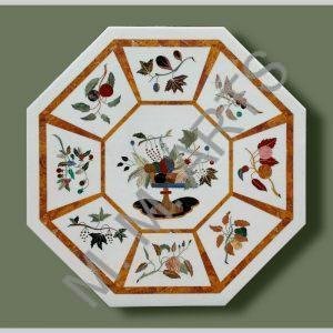 Marble Inlay Table Tops Manufacturer
