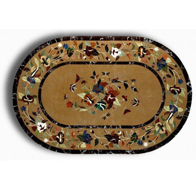 Marble Inlay Table Tops | Marble Inlay Flooring