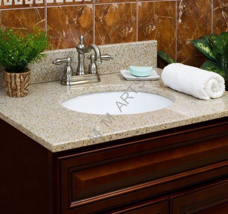 Exporter of Quartz Vanity Tops in India