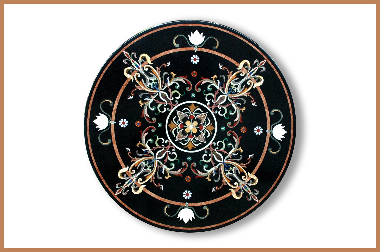 Custom Marble Inlay Table Top