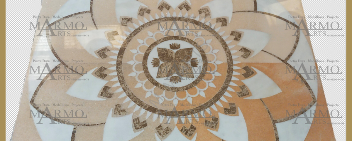 Custom Marble Floor Inlay Design